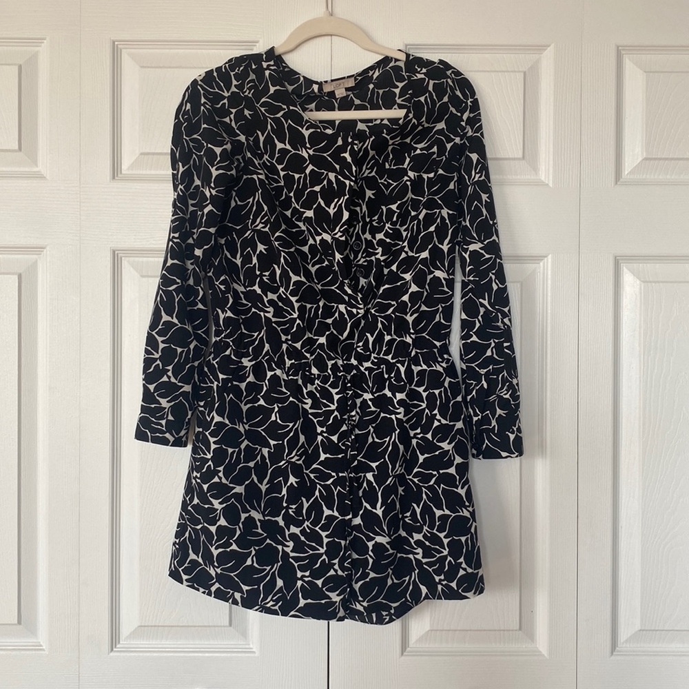 LOFT, 00, long sleeve romper